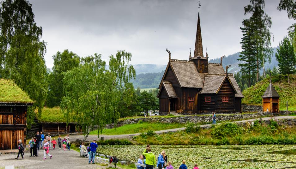 Maihaugen Open-Air Museum, Lillehammer, Norway